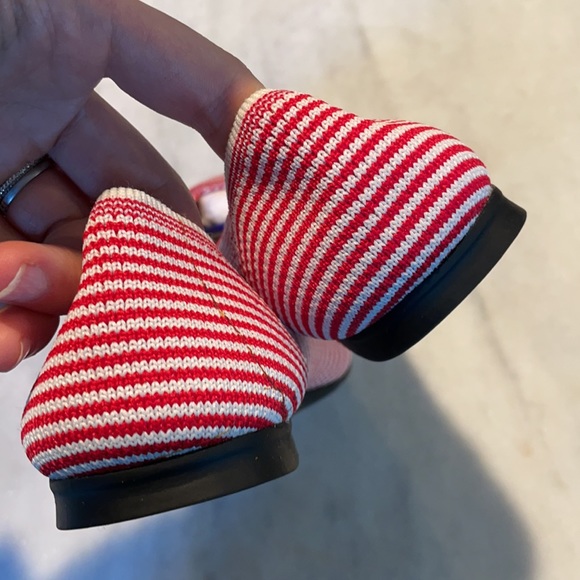 Rothy’s size 8.5 red stripe flats - Picture 5 of 5